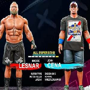 WWE 2K25 - Brock Lesnar und John Cena