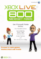XBox Live 800 Punkte Microsoft Pc