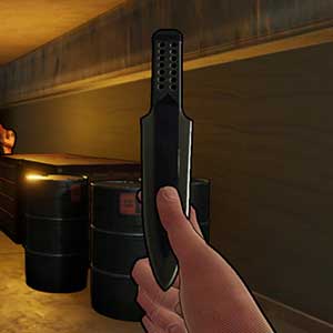 Messer, das keine Munition mehr benutzt