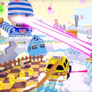 Yellow Taxi Goes Vroom - Laserstrahl