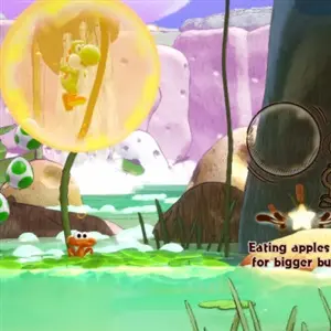 Yoshi and the Mysterious Book - Große Blase