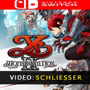 Ys IX Monstrum Nox Nintendo Switch Video Trailer