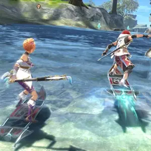 Ys X: Proud Nordics - Surfen